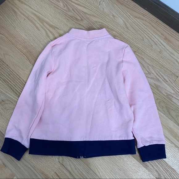 Puma Full Zip Athletic Jacket Pink Sz 5 Girls Kids - Picture 3 of 5